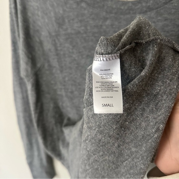 FOG Fear of God Basic Raglan Long Sleeve Tri Blend S - Picture 9 of 12